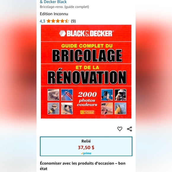 💥5/20$ Guide rénovation - Picture 2 of 8